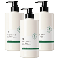 살림백서 마일드 로즈마리 바디 필링젤, 3개, 500ml