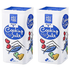 塩事業 天日鹽, 盒裝家庭用鹽 800g, 方便好倒出設計, 防潮控量, 2盒