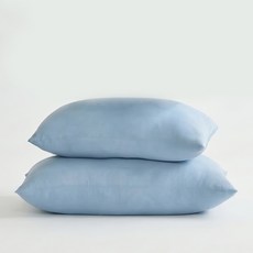 베네베딩 쿨쿨 쿨넥사 빨아쓰는 여름 냉감 모찌 베개 2p, 블루그레이