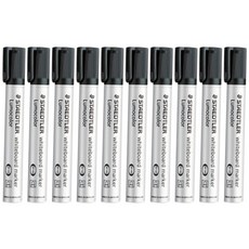 스테들러 루모컬러 화이트보드 마카 351, 9번, 10개