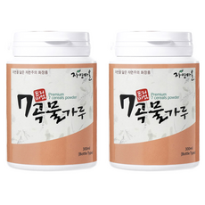 Jayeonmaeul 優質7種穀物面膜粉, 1罐, 2罐