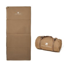 모비가든 플리스 안감 와이드 침낭 2.3kg, 샌드, 1개