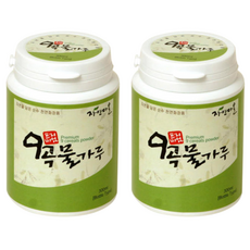 Jayeonmaeul 프리미엄 9곡물가루 워시오프 팩, 170g, 2개, 1개입