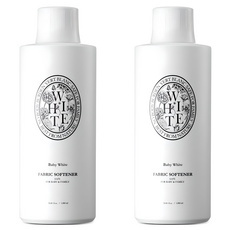 VERT BLANC 嬰幼兒衣物柔軟精 嬰兒白麝香 正裝, 1L, 2個