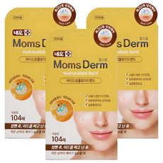 맘스덤 하이드로콜로이드 점 스팟패치, 104개입, 3개