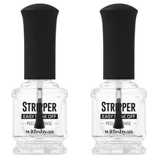 withshyan 可剝式基底卸甲液, 15ml, 2個