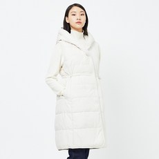 JAJU(자주) 여성용 경량 다운필 롱 베스트