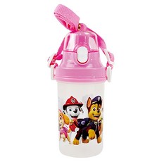 PAW PATROL 汪汪隊立大功 直飲水壺, 粉紅, 500cc, 1個