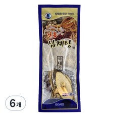 韓國產傳統清燉蔘雞湯高湯材料 原料茶包型, 90g, 6個