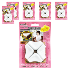 minono 米諾諾 桌角軟性防護墊 4個, 白色, 6組