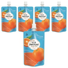 CJ petitzel 柳橙果凍飲, 130ml, 5個