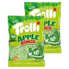 Trolli 多利軟糖 蘋果風味, 100g, 2包