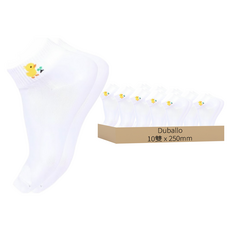 Duballo 女士過馬路運動休閒襪 10雙