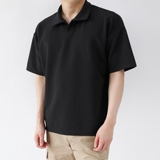 HARRISON HOMME 男款防皺Roy開襟短袖Polo衫 SME1158