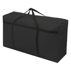 Krida 大容量搬家露營收納袋 超大型 180L, 黑色