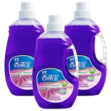 毛寶 香滿室 中性地板清潔劑 北海道薰衣草 7大植物草本抑菌, 2kg, 3瓶