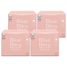 Blue Bleu 棉質包覆褲型衛生棉, L(95~105cm), 4片, 4包