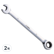 StanMan 齒輪棘輪扳手 11mm, 2個