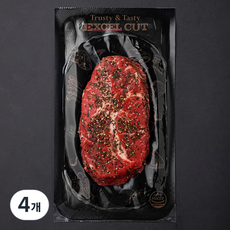엑셀컷 부채 시즈닝 스테이크, 300g, 4개