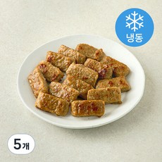 하늘푸드 숯불바베큐바 (냉동), 1kg, 5개