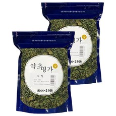 약초명가 녹차잎, 200g, 1개입, 2개