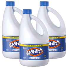유한락스 레귤러, 1.5L, 3개