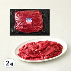 미국산 초이스 앞다리 불고기용 (냉장), 2개, 1kg
