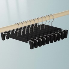 Cozywell防滑裙褲架, 10個, 黑色