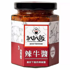 扒扒飯 辣牛醬, 180g, 1瓶