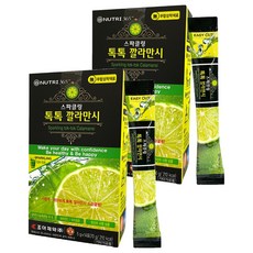 뉴트리365 스파클링 톡톡 깔라만시, 70g, 2개