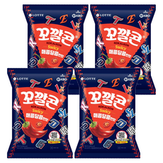 꼬깔콘 매콤달콤한 맛 옥수수스낵, 67g, 4개