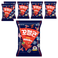 꼬깔콘 매콤달콤한 맛, 134g, 6개