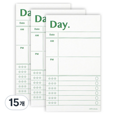 PAPERIAN List to Live By 便條紙, 80入, 日, 15個