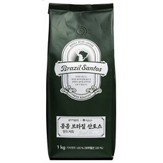 gomgom 巴西聖多斯咖啡豆 生豆, 1kg, 1包