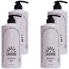 오디드 밀크프로틴 인텐시브 샴푸 버베나라벤더향, 1L, 4개