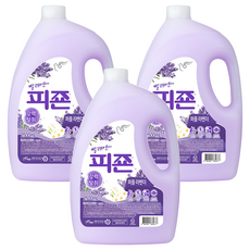 피죤 강력탈취 섬유유연제 퍼플라벤더 본품, 2.5L, 3개