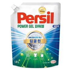 퍼실 딥클린 초미세세탁 파워젤 맥스 일반용 액체세제 리필, 1개, 1.8L