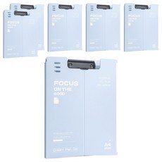 Kyhome 可立式文件夾板 A4, 藍色, 6個