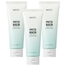 Nessific 植物菸酸亮白睡眠面膜, 100ml, 3個