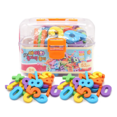 iwa B&C 桶裝磁鐵拼圖 數字遊戲, 1套, 52件