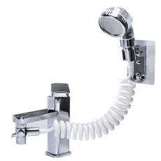 All In One洗臉盆淋浴頭 4種組, 1套, 銀色