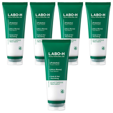 LABO-H 強健髮根益生菌&維他命膠囊護髮素, 5條, 220ml