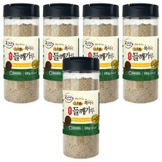 복이네먹거리 국산 고소한 탈피들깨가루, 100g, 5개
