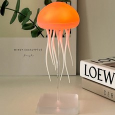 하이앤드라이 포근한 밤을 위한 인테리어 무선 해파리 무드등 one size hb 919021