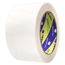 신흥테이프 칼라 박스테이프 흰색 80m, 5개