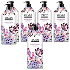 케라시스 오리지널 퍼퓸 샴푸 엘레강스 앤 센슈얼, 1.5L, 6개