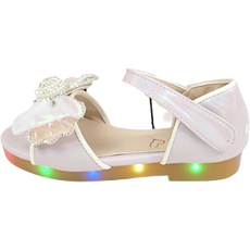 BEBEMARU 女童用發光帝王珠寶涼鞋 9967