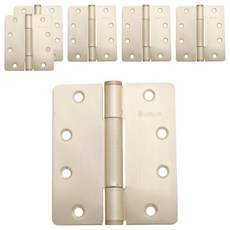 房門用 4英吋 3關節 鉸鏈 金色 4035, 6個