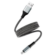 songwin 尚之宇 Type C to Type C磁吸收納充電線 48g, 100cm, 1個, 尼龍編織 黑色 + 白色