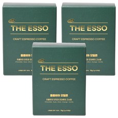 THE ESSO 濃縮咖啡粉 哥倫比亞 莫蒂隆 原豆咖啡棒, 10入, 3個, 1g
